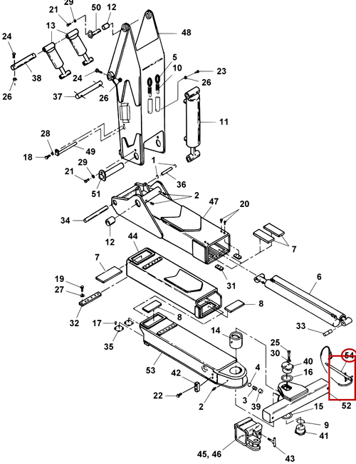 Challenger CH-45 Pin, Retainer - where it fits