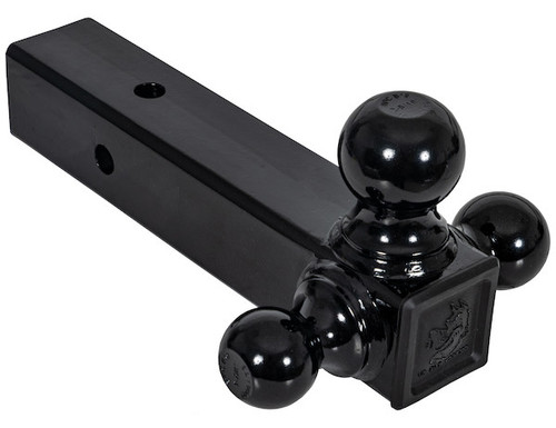 Buyers Products 1802250 Tri-Ball Hitch with Black Towing Balls - 2-1/2 Inch Receiver