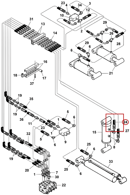 Challenger CH-45 Hose Assembly, 78" - where it fits