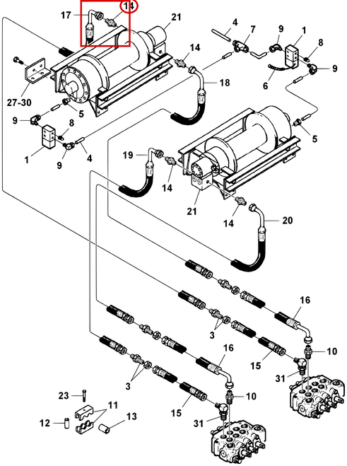 Challenger CH-45 Connector, 10MJ-8MB - where it fits