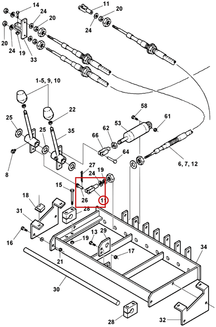 Challenger CH-45 Adjustable Clevis - where it fits