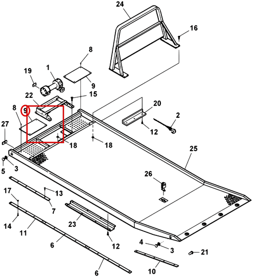 Century Series 10 Gen 1 Storage Tray Mat - where it fits