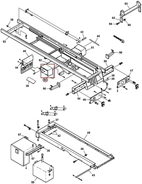 Century Series 10 Gen 1 Control Box Hood, Left - where it fits