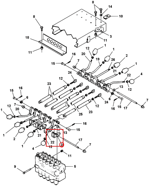 Century Series 10 Gen 1 Bracket, Control Handle - where it fits