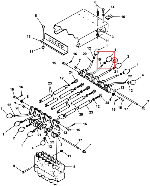 Century Series 10 Gen 1 Control Handle Weldment (Ctr) Long - where it fits
