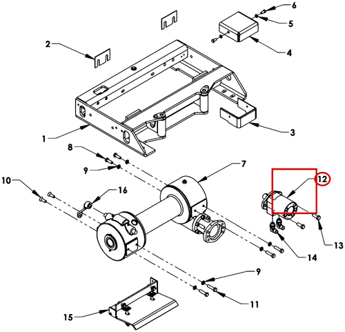 Century Series 10 Gen 1 Ramsey H400 Winch Motor - where it fits