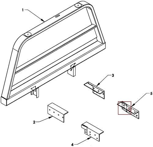 Century Series 10 Gen 1 Ford F550 FMP Mounting Angle - Right - where it fits