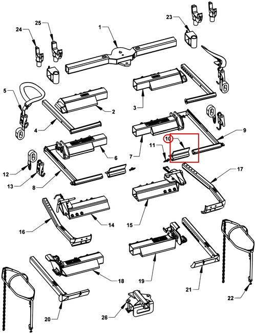 Chevron Series 10 Gen II Removable Pan (Chevron) - where it fits