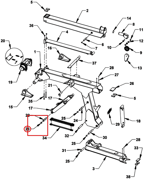 Chevron Renegade 408V&T Snap Ring 1-1/2 External - where it fits