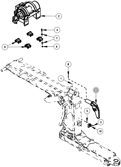 Century 1150 Swivel - Boom Assembly - where it fits