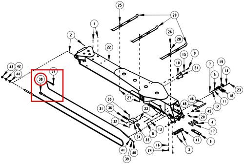 Century 1150 Cable - Extend 3-Stage 1150 - where it fits
