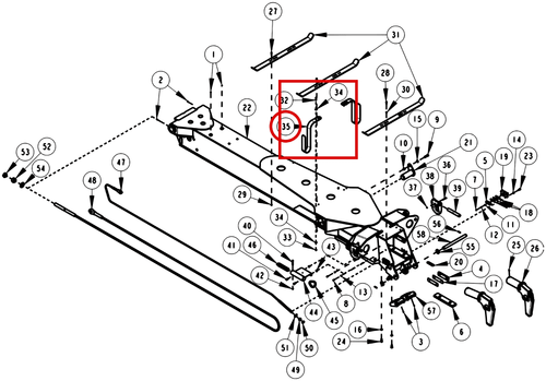 Century 1150 Cable Guide - where it fits