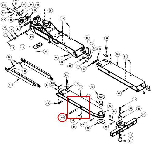 Century 1150 Pin, Cylinder Rod - where it fits