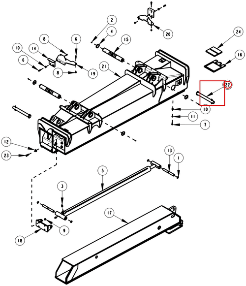 Century 1150 Lock Pin Assembly - where it fits
