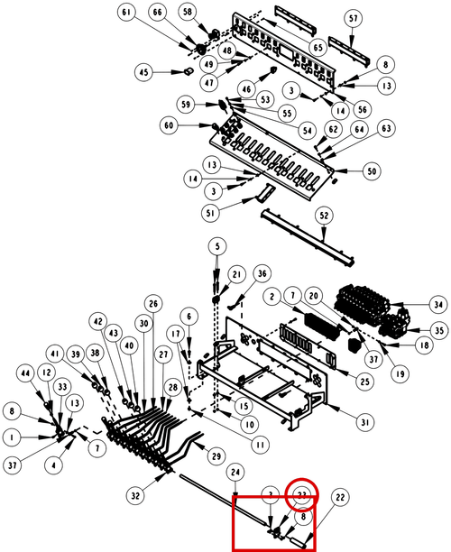 Century 1150 Plate - Shaft Support - where it fits