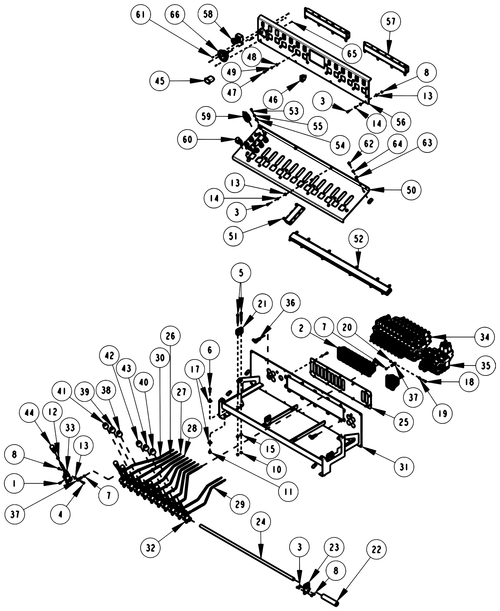 Century 1150 Illuminated Legend Assembly-Lt Upp - diagram