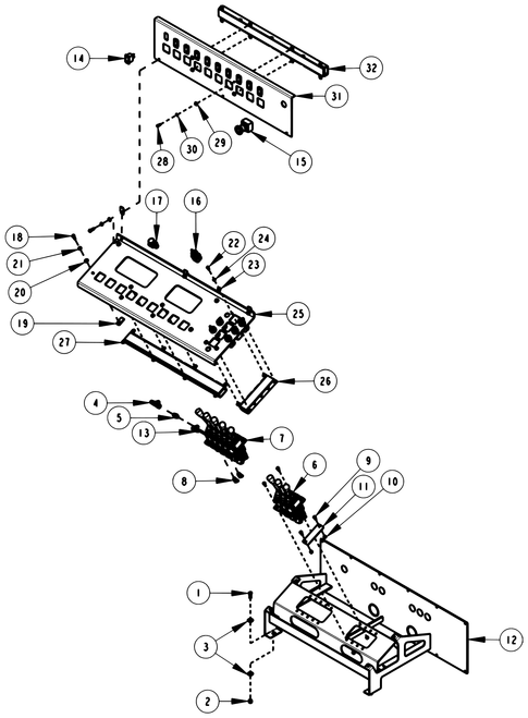 Century 1150 Illuminated Legend Assembly - diagram