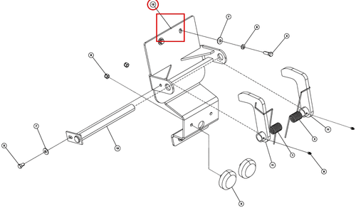 Century 4024/T2 Hook Retainer Frame Weldment - where it fits