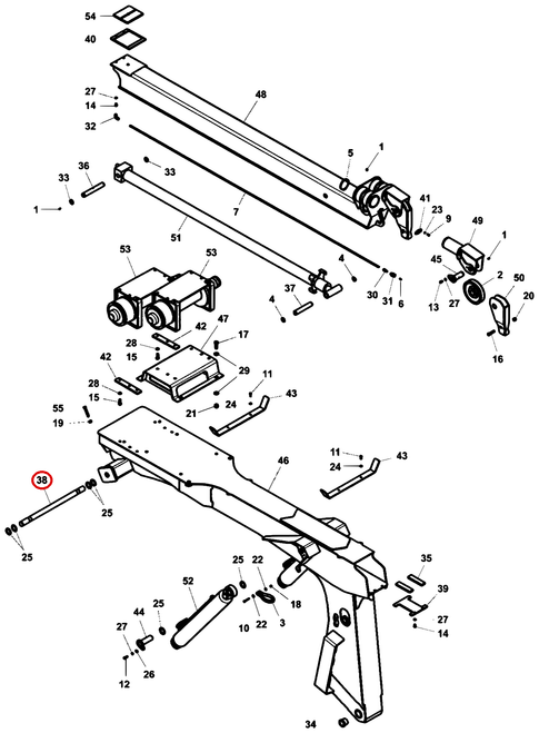 Vulcan V-30 Pin, Main Boom Pivot - where it fits