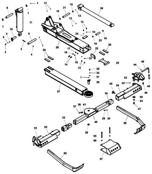 Vulcan V-30 Car Retainer Kit - diagram