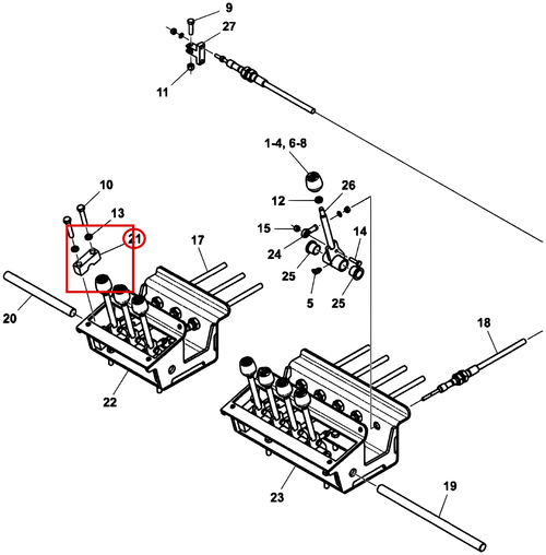 Vulcan V-30 Retaining Block - where it fits