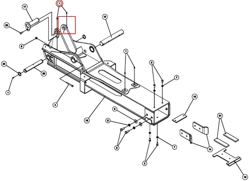 Vulcan V-30 Gen 2 Crossbar Assembly - 3212/V30 Gen 2 - where it fits