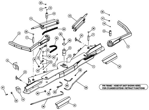 Vulcan 800 Low-Profile Plug - Plastic - Ramsey Winch - diagram