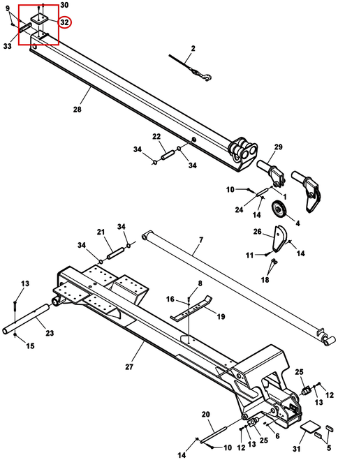 Challenger CH-35 Slide Pad 945030004 - where it fits