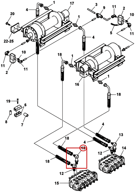 Challenger CH-35 Connector, 10MJ-10MBL - where it fits