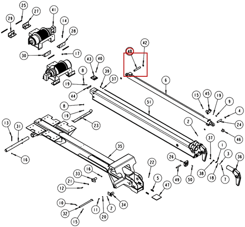PIN, BOOM EXT CYL 1.5 X 9 5/8 - where it fits