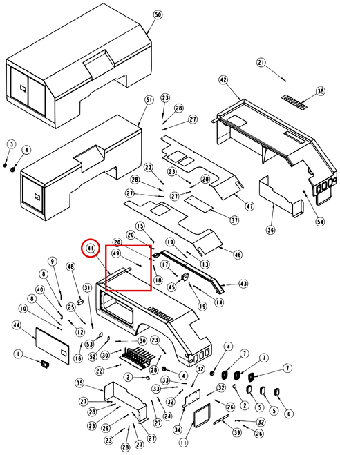 BODY WLMT, LH ALUM 2465/V-24 - where it fits