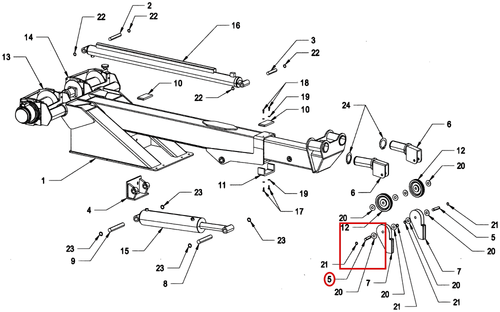 REBEL PULLEY PIN - where it fits
