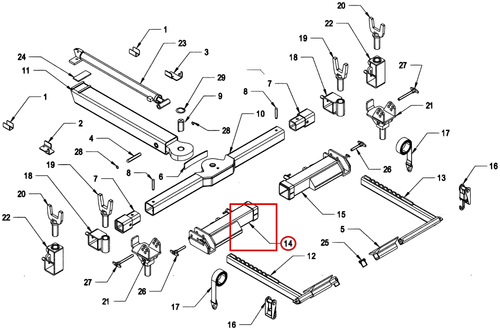 WHEEL GRID(6K TOP LOAD)LH ASSY - where it fits