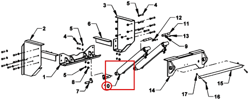 TILT CYLINDER LCG 16 - where it fits