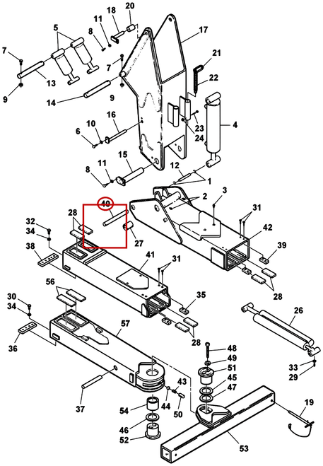 SHAFT, EXTEND CYL - where it fits