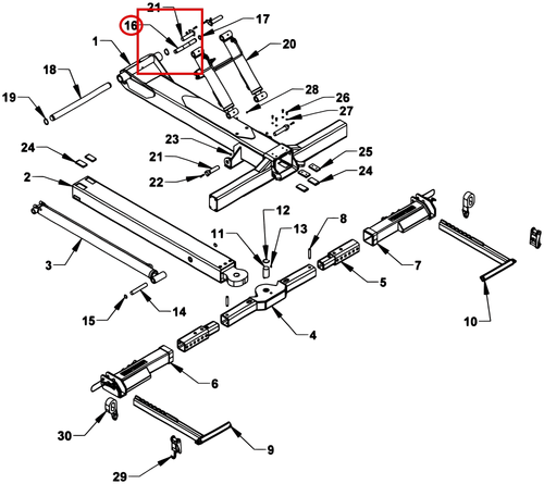 EXT CYL. PIN-BASE END LCG30 6K - where it fits