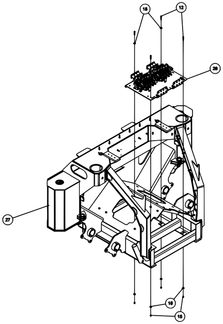 WINCH-35K dp 2-SP N.DRUM W/TEN - diagram