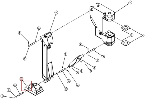 FOOT ASSEMBLY, LH - SIDEWINDER - where it fits