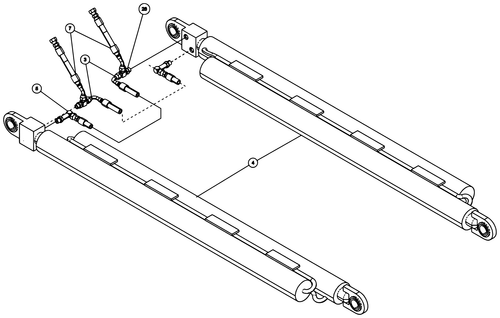 BRACKET - EXTEND CYLINDER - diagram