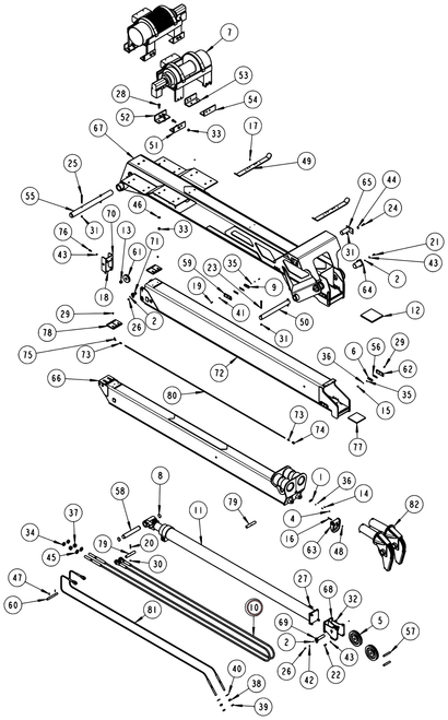 CABLE - EXT ASSY 3-STAGE BOOM - where it fits