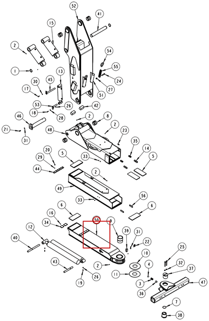 BOOM-U/L INNER WELDT 3RD STAGE - where it fits