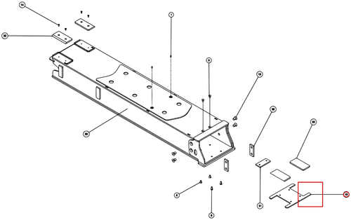 PLATE, PAD RETAINER - 0723463 - where it fits