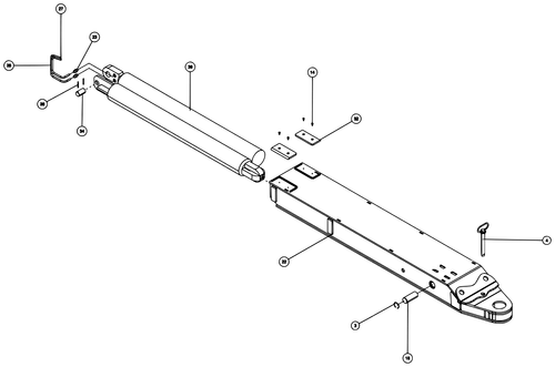 CONNECTOR 6SAE MALE-3/8 - diagram