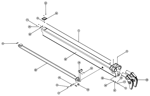CHANNEL, ROPE GUIDE - diagram