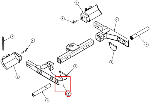 ARM WELD'T EURO TOW W/L - where it fits