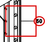 Century 1060S SDU2 (2000 manual) - diagram close-up