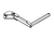 Vulcan 810 Power Tilt passenger side claw (right L-arm weldment) part 0806979 - parts manual drawing