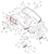 Vulcan 810 Power Tilt body assembly diagram showing part 9025049 at item 19