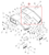 Vulcan 810 Power Tilt body assembly diagram showing part 810157000 at item 33