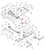 Vulcan 810 Power Tilt wheel lift assembly diagram showing part 0717674 at item 43